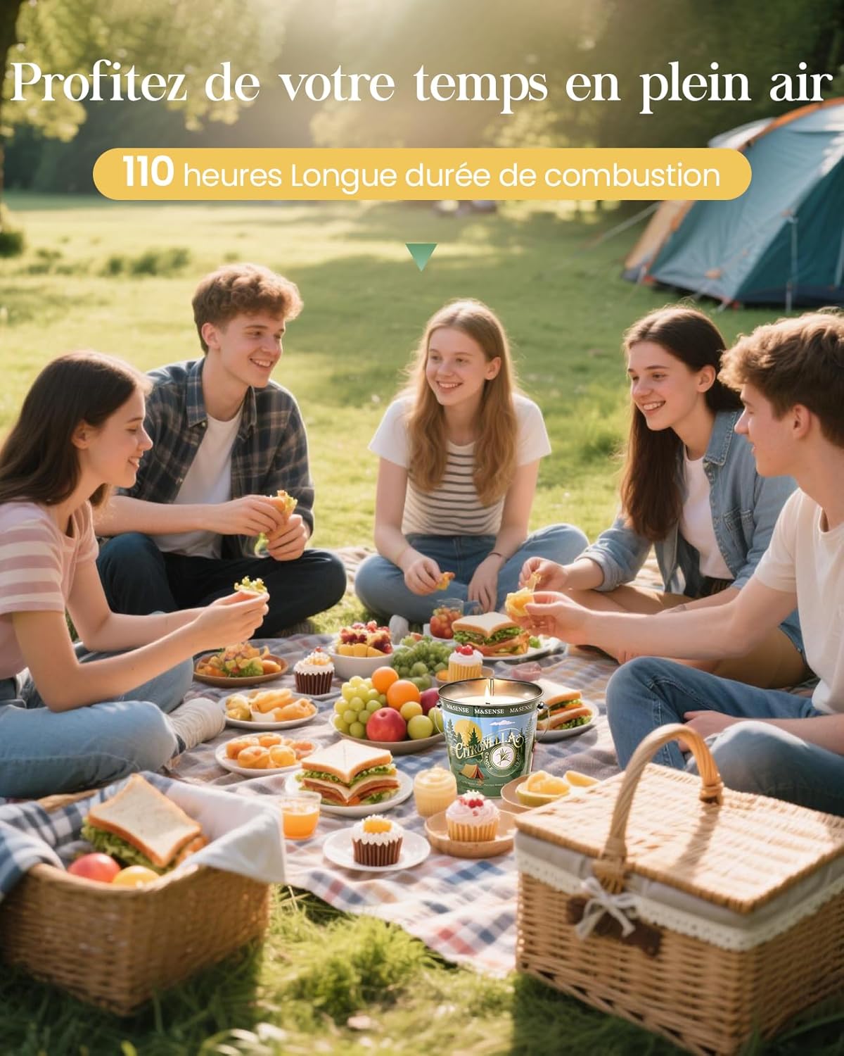Bougie parfumée pour une ambiance chaleureuse lors de vos soirées – Image 8