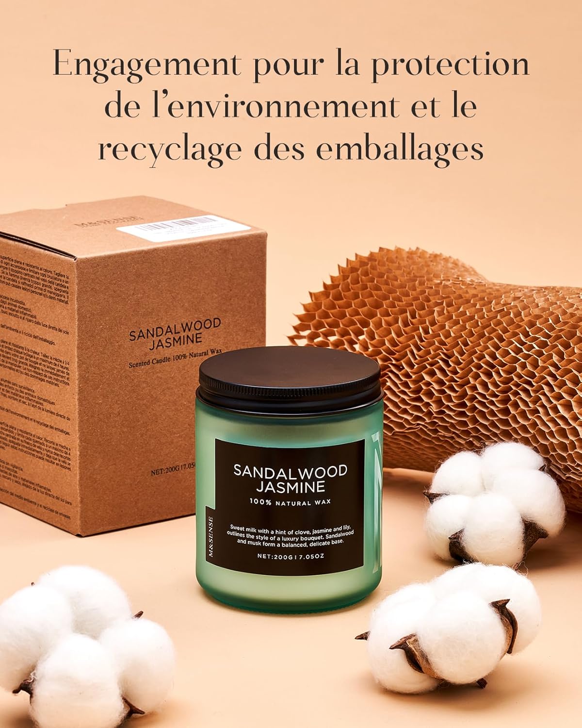 Bougie parfumée pour la détente : créez une ambiance chaleureuse et apaisante – Image 8