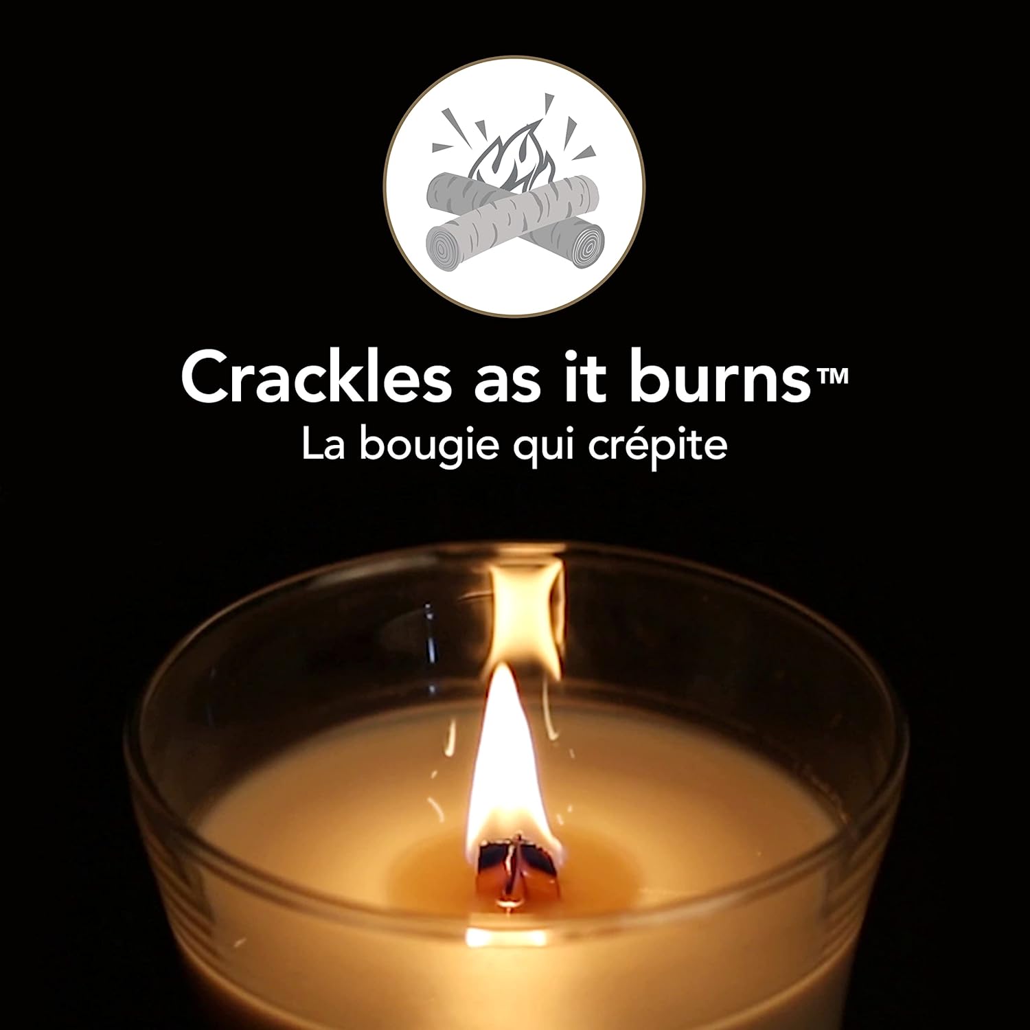 Bougie parfumée pour une décoration élégante, créant une ambiance chaleureuse – Image 4
