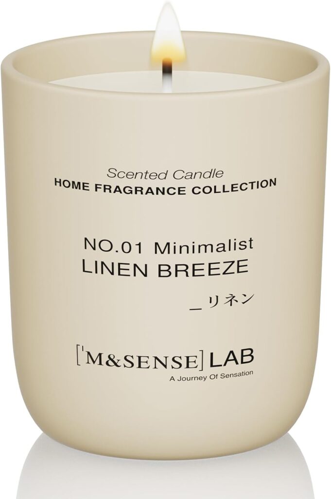 Bougie parfumée pour la détente : ambiance chaleureuse et apaisante