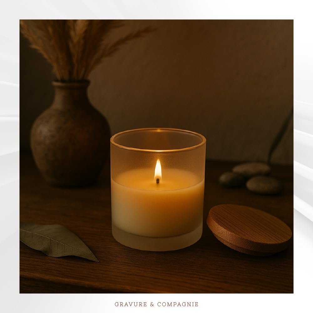 Bougie parfumée pour une décoration apaisante : créez une ambiance chaleureuse et relaxante – Image 5