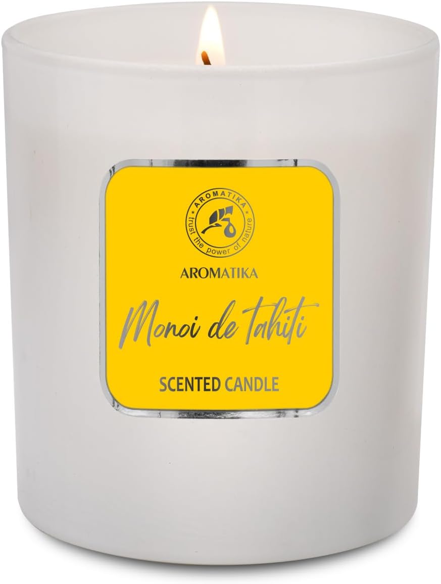 Bougie parfumée pour une ambiance chaleureuse, idéale en décoration ou en cadeau – Image 2
