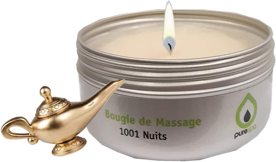 Bougie parfumée pour une ambiance chaleureuse et relaxante