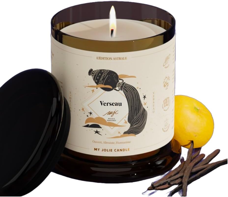 Bougie parfumée pour une décoration élégante - Créez une ambiance chaleureuse chez vous
