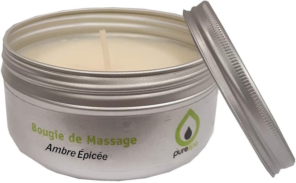 Bougie parfumée pour une décoration élégante, créant une ambiance chaleureuse