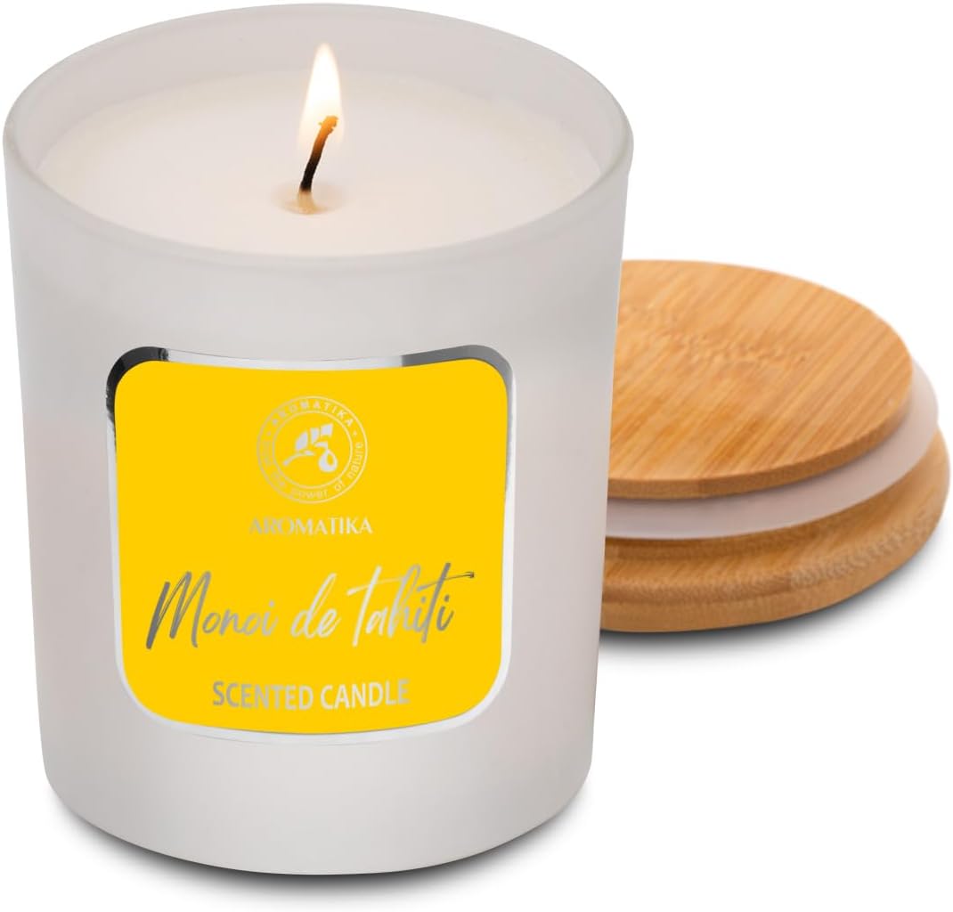 Bougie parfumée pour une ambiance chaleureuse, idéale en décoration ou en cadeau – Image 3
