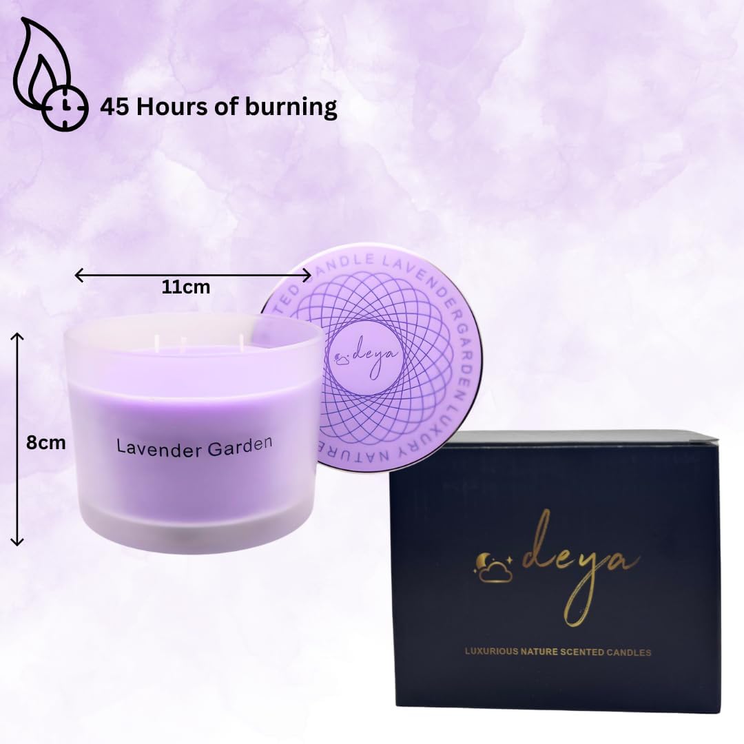 Bougie parfumée pour une décoration apaisante, créant une ambiance chaleureuse – Image 5