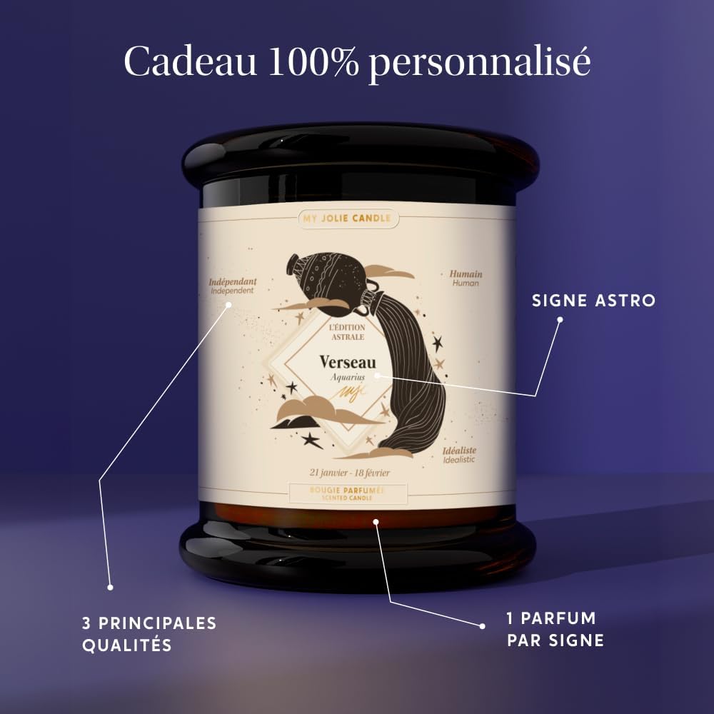 Bougie parfumée pour une décoration élégante - Créez une ambiance chaleureuse chez vous – Image 2