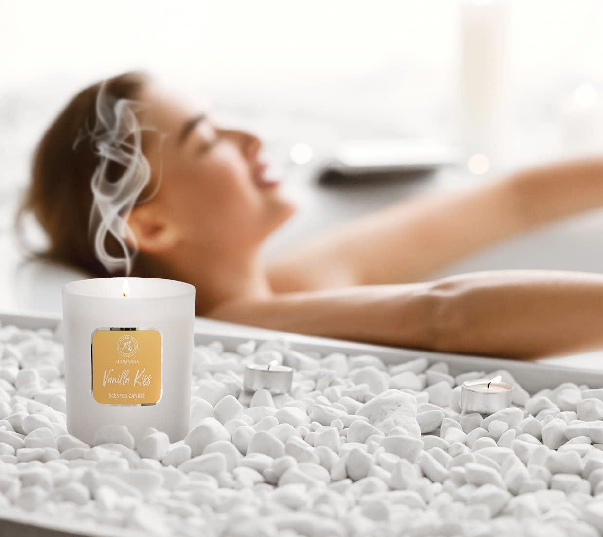 Bougie parfumée pour une décoration apaisante et une ambiance chaleureuse – Image 8