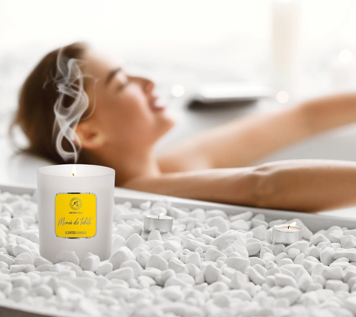 Bougie parfumée pour une ambiance chaleureuse, idéale en décoration ou en cadeau – Image 9