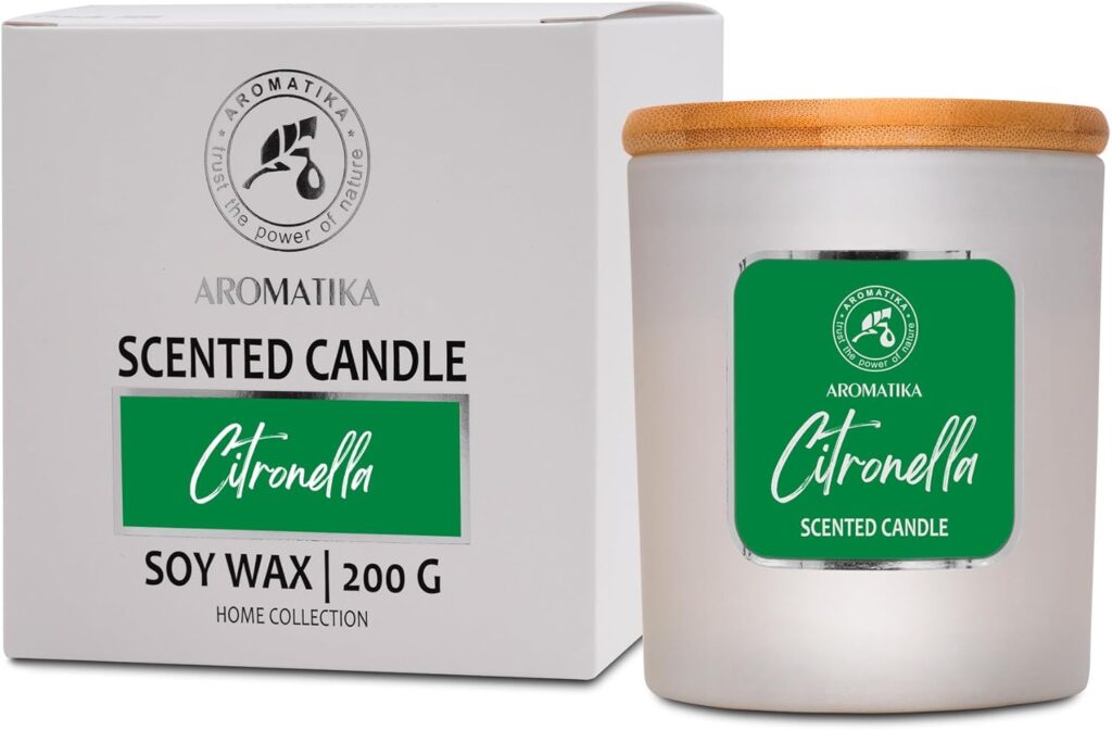 Bougie parfumée pour une ambiance chaleureuse et relaxante