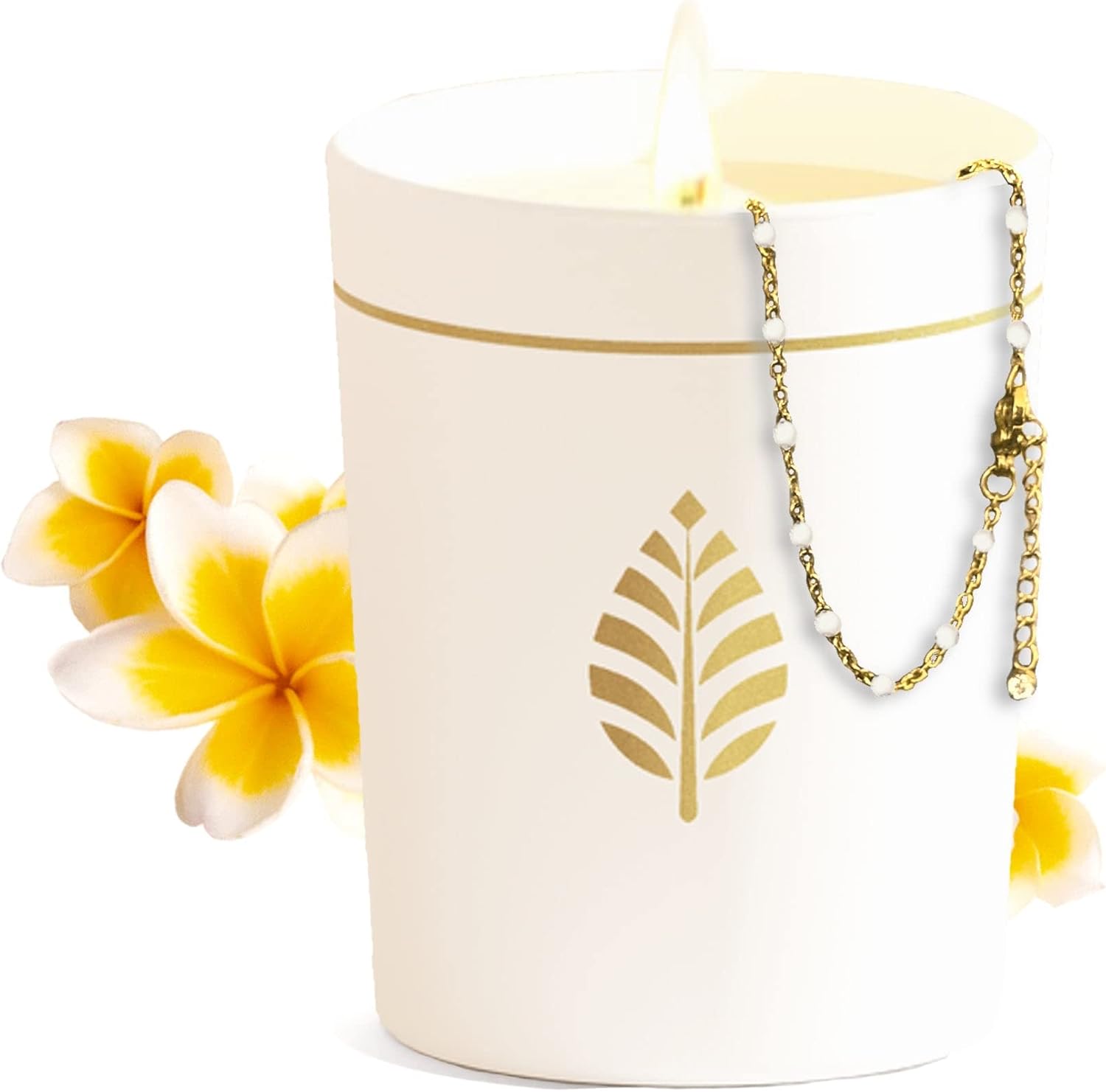 Bougie parfumée pour une ambiance chaleureuse - Idéale pour la détente et comme cadeau