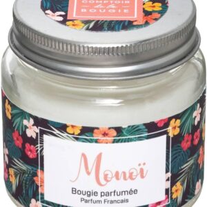 Bougie parfumée pour une ambiance chaleureuse et relaxante  
Découvrez notre bougie parfumée, idéale pour créer une atmosphère apaisante lors de vos moments de détente ou pour offrir en cadeau. Sa fragrance envoûtante apporte une touche d'élégance à votre décoration intérieure.