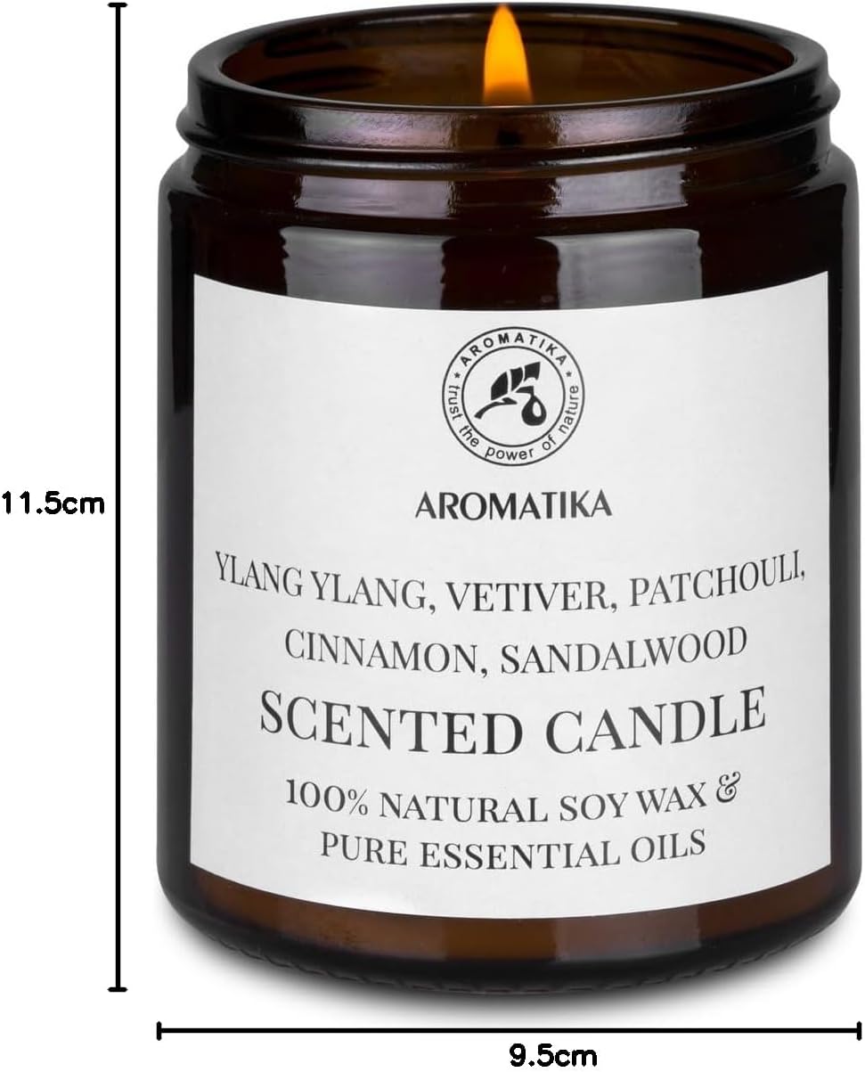 Bougie parfumée pour une ambiance chaleureuse lors de vos soirées détente – Image 10