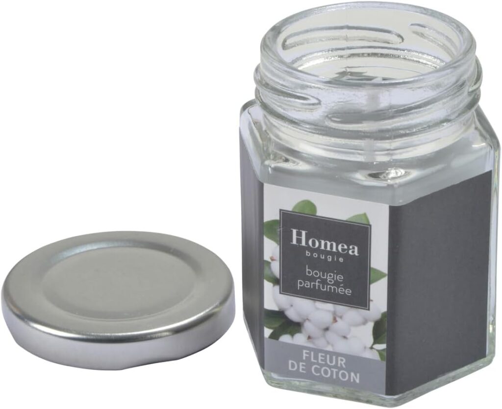 Bougie parfumée pour une décoration apaisante et une ambiance chaleureuse