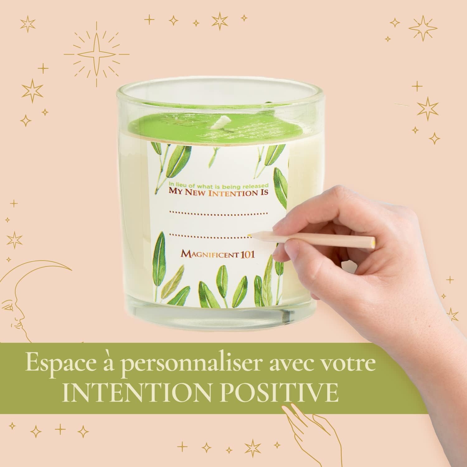 Bougie parfumée pour la détente - Créez une ambiance chaleureuse et relaxante – Image 5