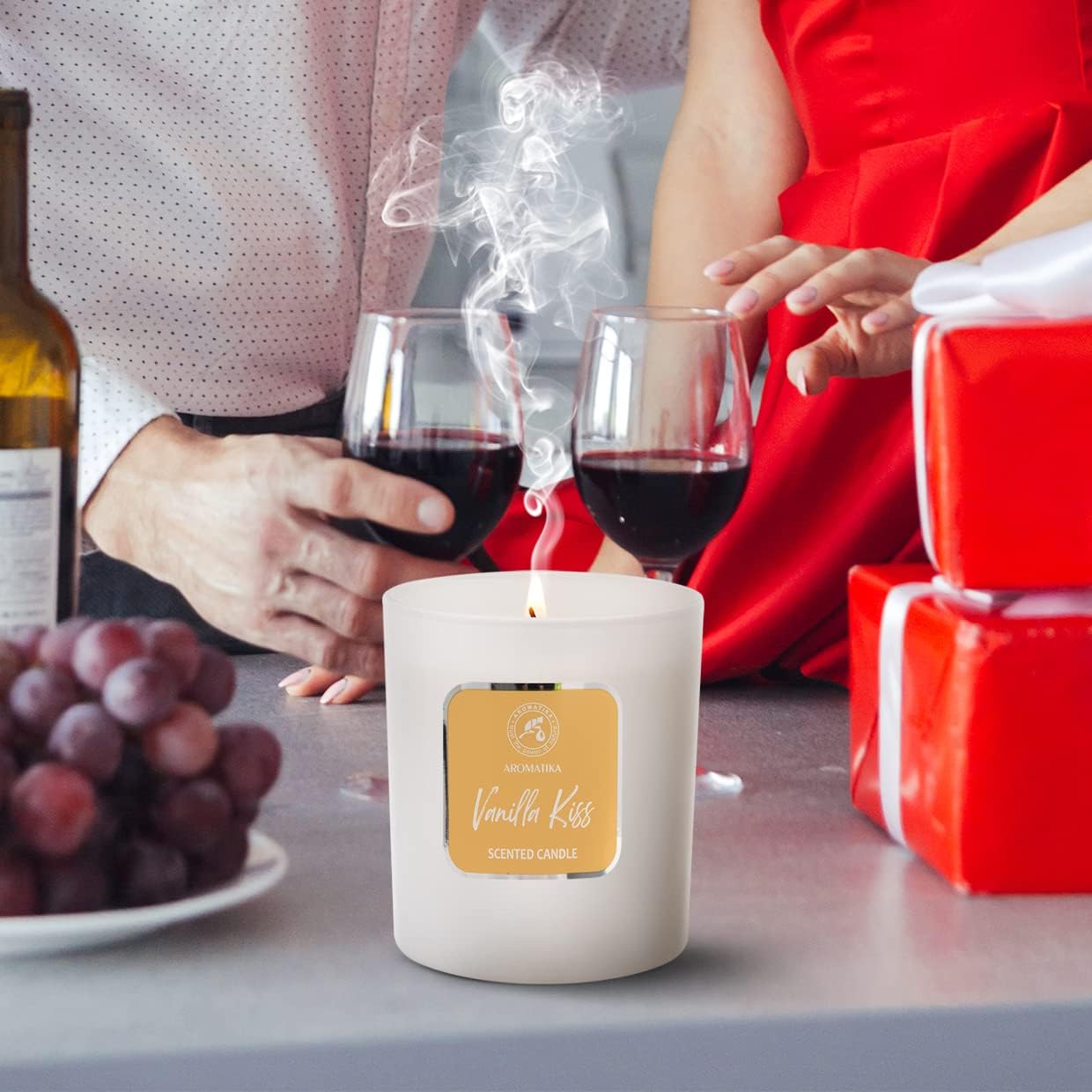 Bougie parfumée pour une décoration apaisante et une ambiance chaleureuse – Image 4