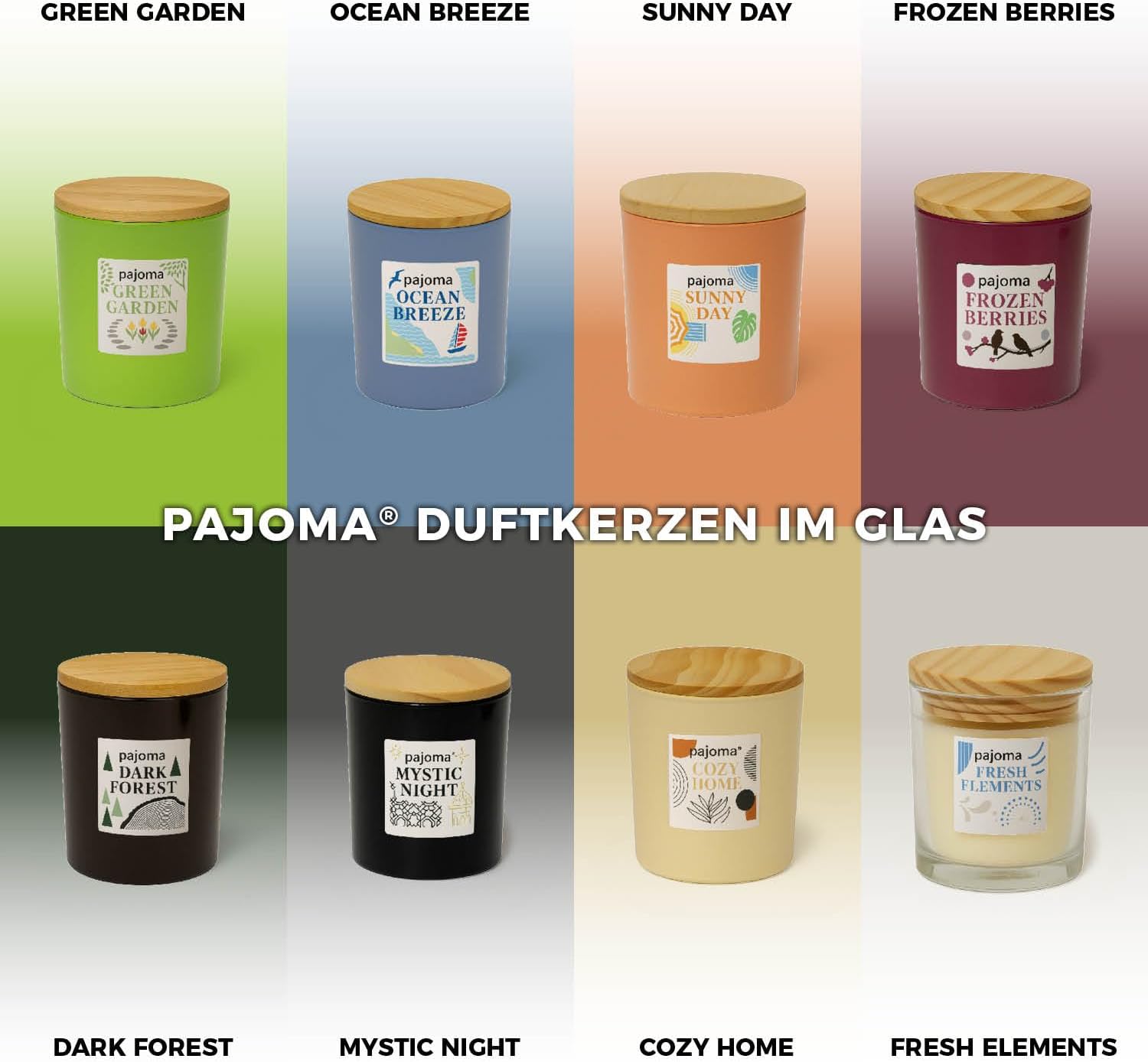 Bougie parfumée pour une décoration élégante, créant une ambiance chaleureuse – Image 7