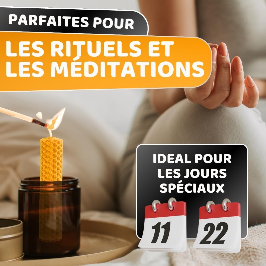 Bougie parfumée pour la détente : créez une ambiance chaleureuse et apaisante – Image 7