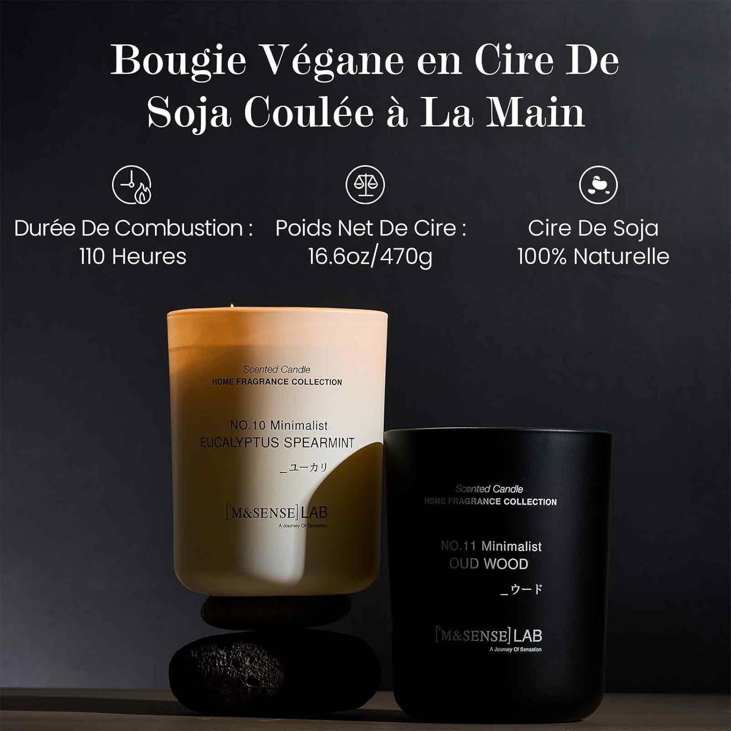 Bougie parfumée pour la détente : créez une ambiance chaleureuse et relaxante – Image 2