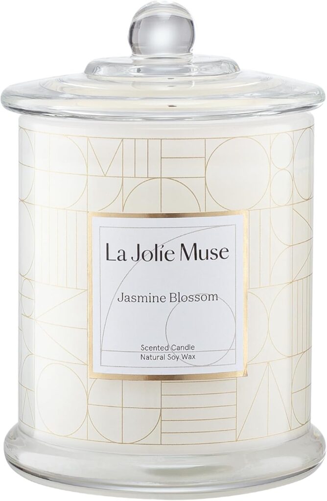 Bougie parfumée pour une décoration élégante et une ambiance chaleureuse