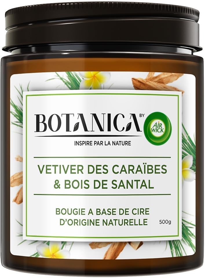 Bougie parfumée pour une décoration élégante, créant une ambiance chaleureuse – Image 2