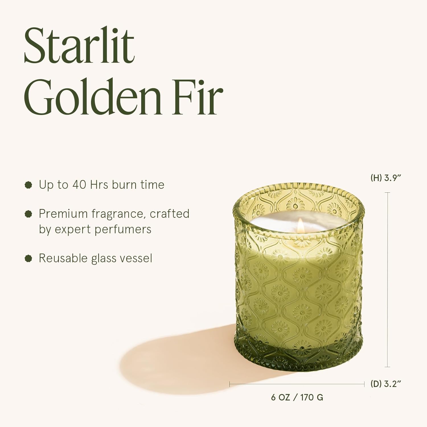 Bougie parfumée pour une décoration élégante, créant une ambiance chaleureuse – Image 5