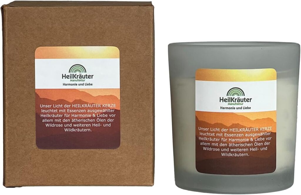Bougie parfumée pour une décoration élégante - Ambiance chaleureuse et apaisante