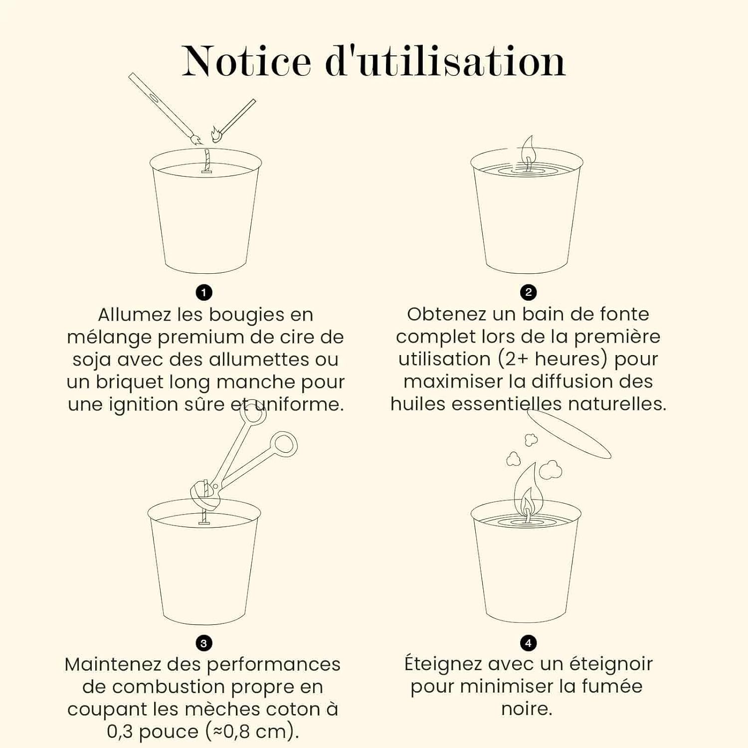 Bougie parfumée pour la détente : créez une ambiance chaleureuse et relaxante – Image 7