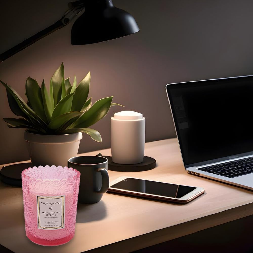 Bougie parfumée pour une décoration élégante, créant une ambiance chaleureuse – Image 6