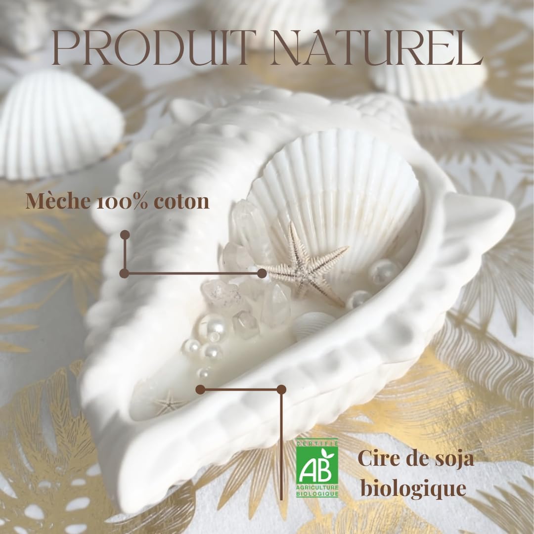 Bougie parfumée pour une décoration élégante, créant une ambiance chaleureuse – Image 6