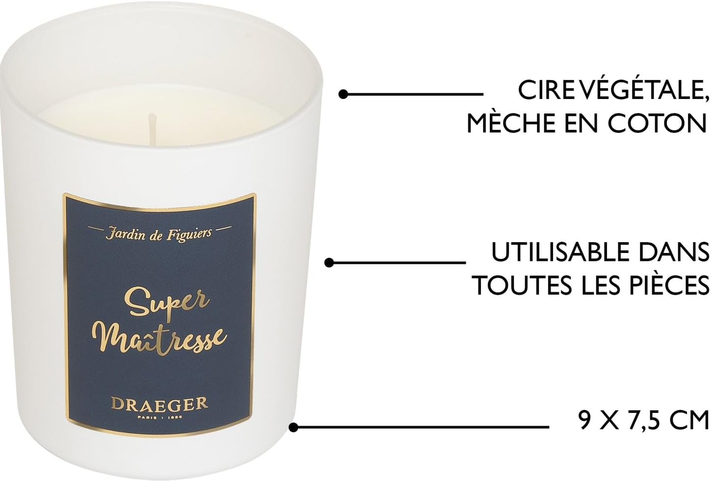 Bougie parfumée pour une décoration élégante et une ambiance chaleureuse – Image 3