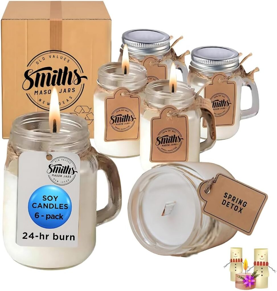 Bougie parfumée pour une décoration chaleureuse et une ambiance relaxante
