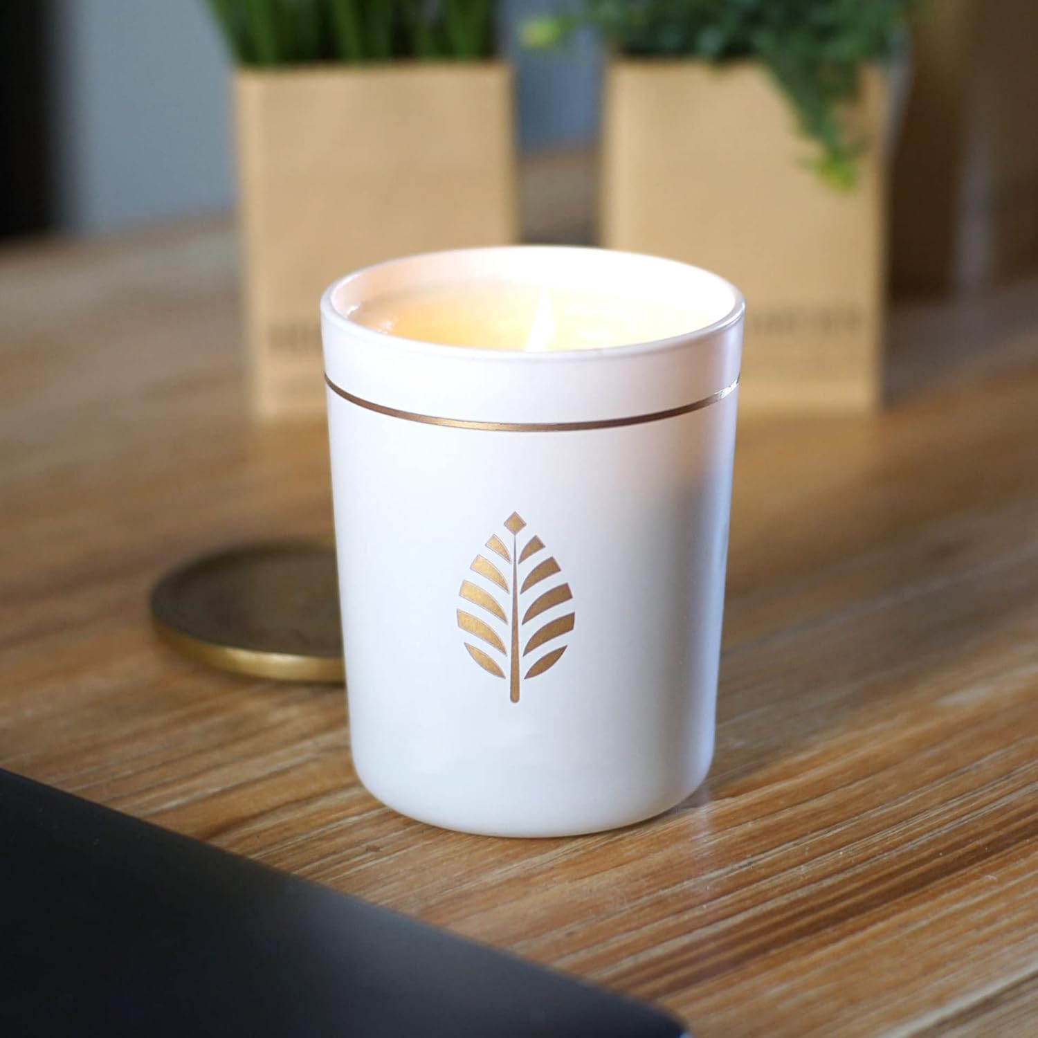 Bougie parfumée pour une ambiance chaleureuse - Idéale pour la détente et comme cadeau – Image 2