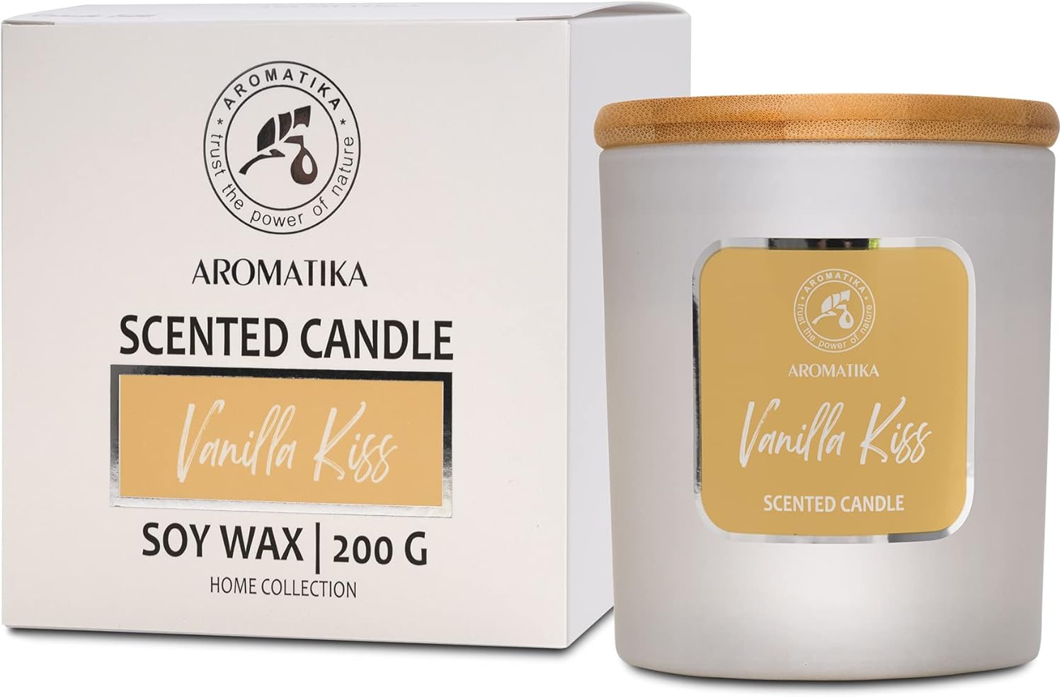 Bougie parfumée pour une décoration apaisante et une ambiance chaleureuse