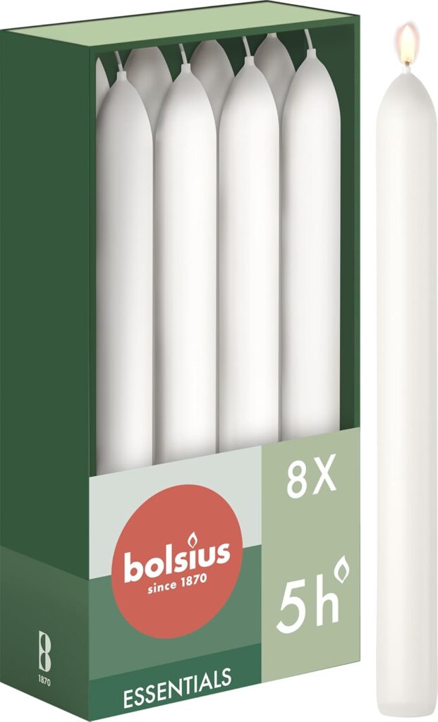 Bougie parfumée pour créer une ambiance chaleureuse lors de vos soirées