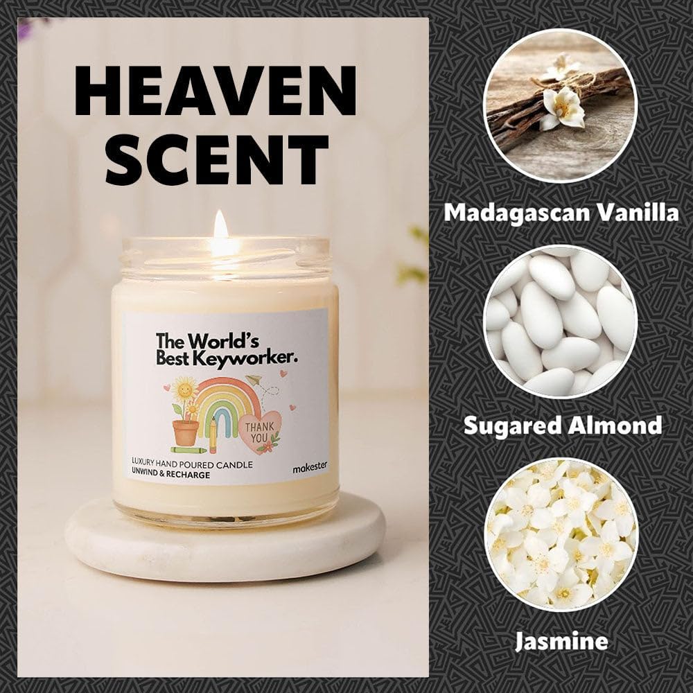 Bougie parfumée pour une décoration chaleureuse et une ambiance relaxante – Image 4
