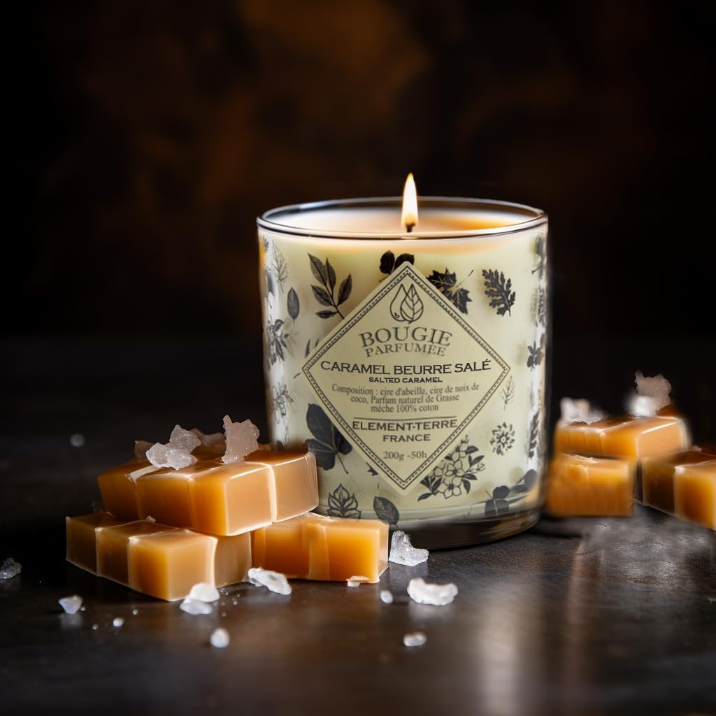 Bougie parfumée pour une ambiance chaleureuse, idéale pour la décoration et la détente – Image 2