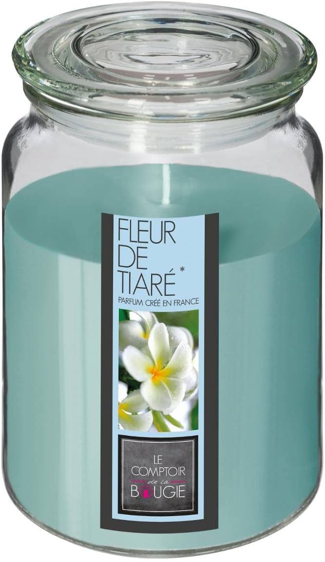 Bougie parfumée pour une décoration élégante, ambiance chaleureuse et détente assurée