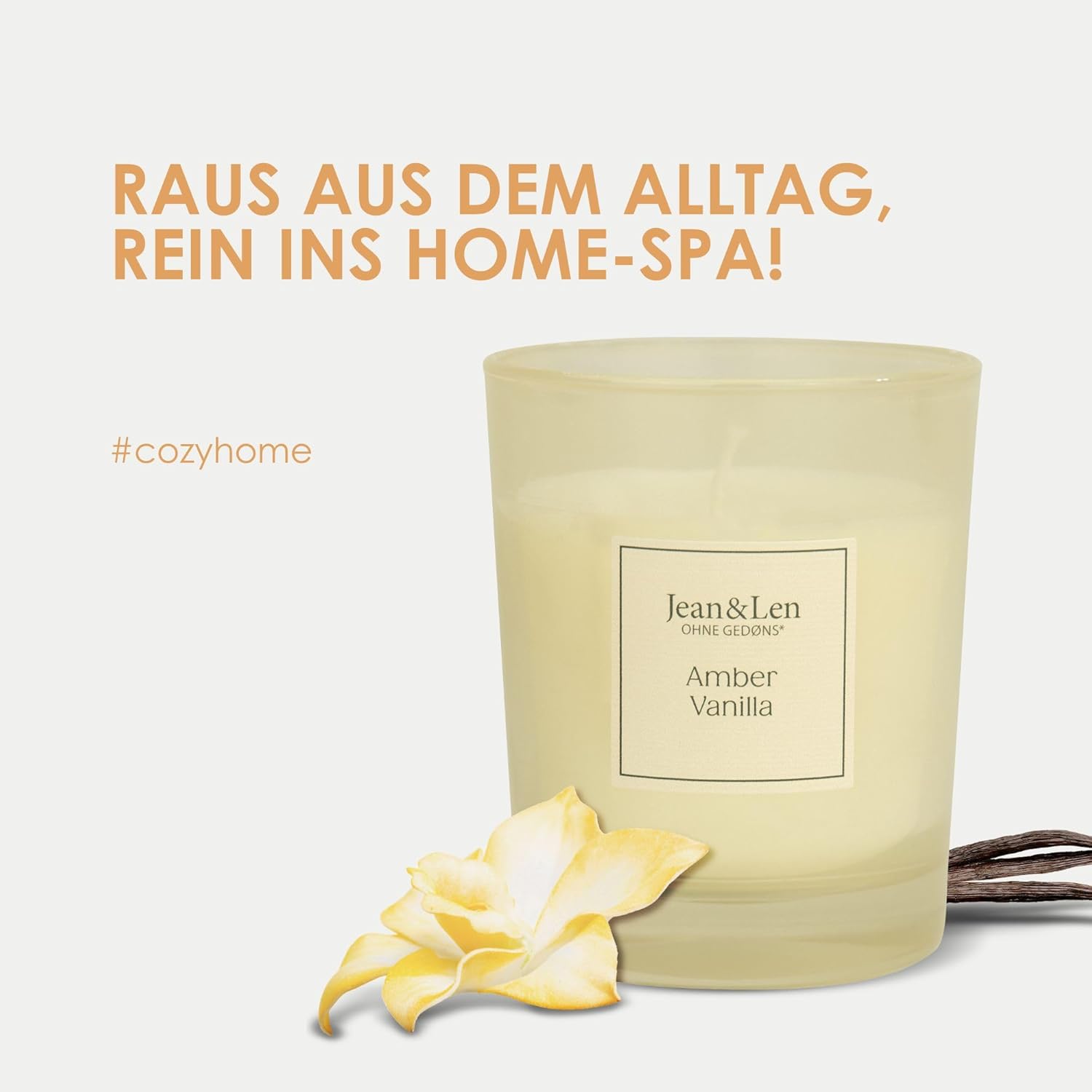 Bougie parfumée pour une décoration apaisante et une ambiance chaleureuse – Image 3