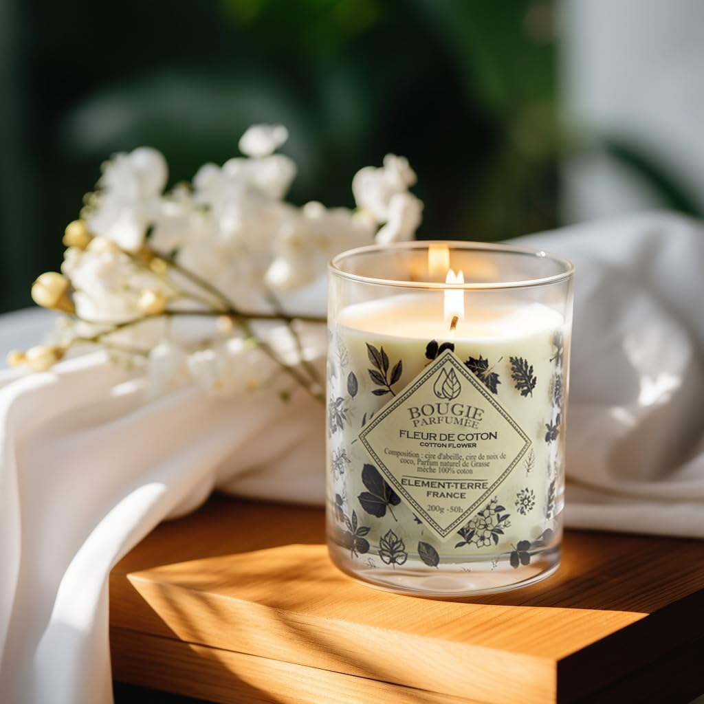 Bougie parfumée pour la détente : créez une ambiance chaleureuse et apaisante – Image 2