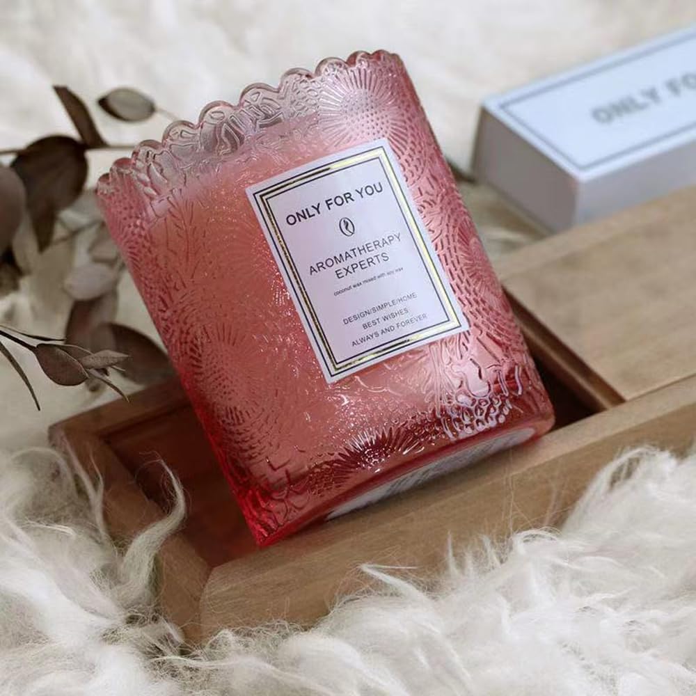 Bougie parfumée pour une décoration élégante, créant une ambiance chaleureuse – Image 5