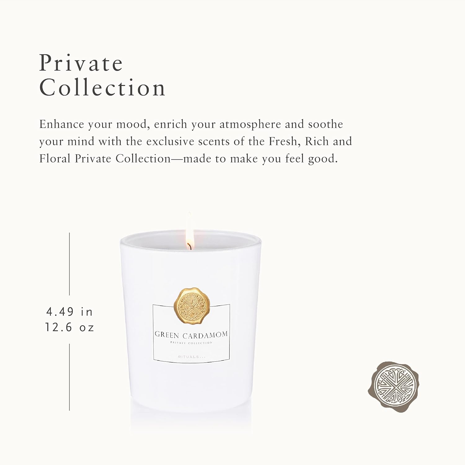 Bougie parfumée pour une ambiance chaleureuse, idéale pour la détente et le bien-être – Image 3