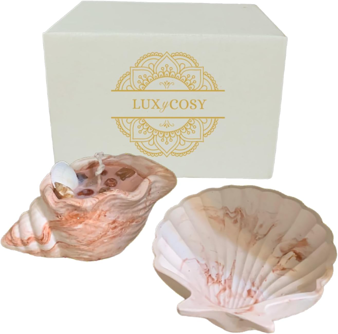 Bougie parfumée pour une ambiance chaleureuse, idéale pour la détente et la décoration