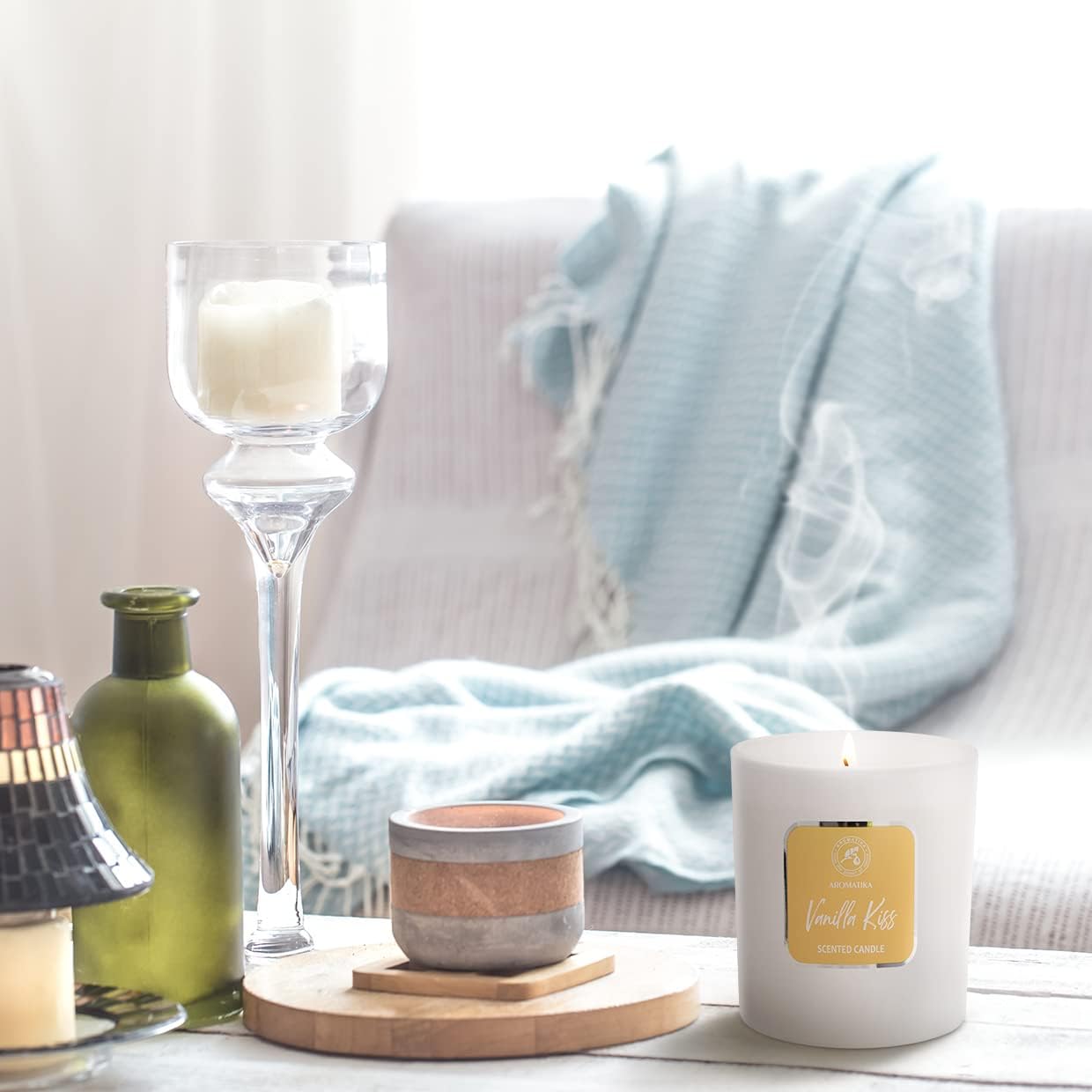 Bougie parfumée pour une décoration apaisante et une ambiance chaleureuse – Image 6