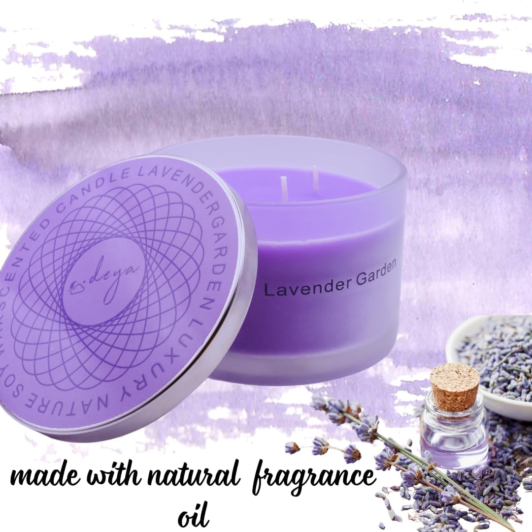 Bougie parfumée pour une décoration apaisante, créant une ambiance chaleureuse – Image 4