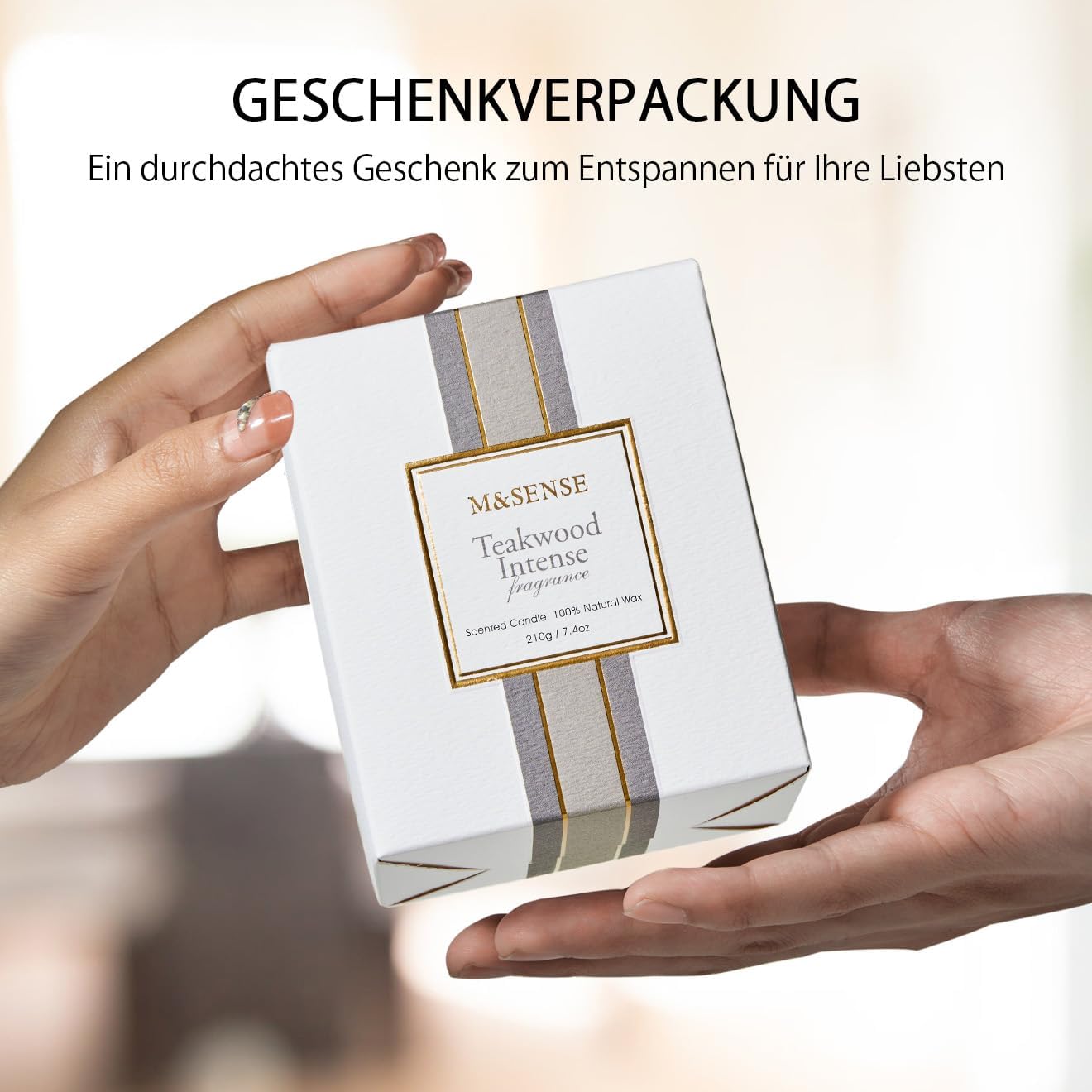 Bougie parfumée pour une ambiance apaisante - Idéale pour la décoration et la détente – Image 6