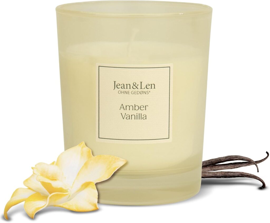 Bougie parfumée pour une décoration apaisante et une ambiance chaleureuse