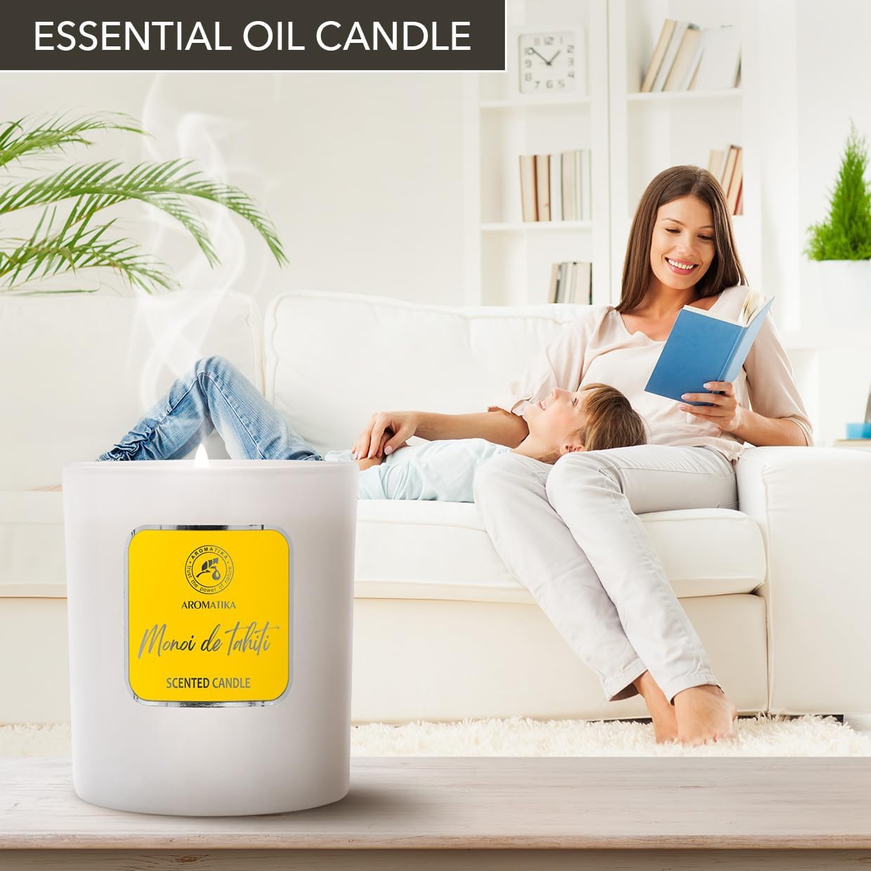 Bougie parfumée pour une ambiance chaleureuse, idéale en décoration ou en cadeau – Image 5