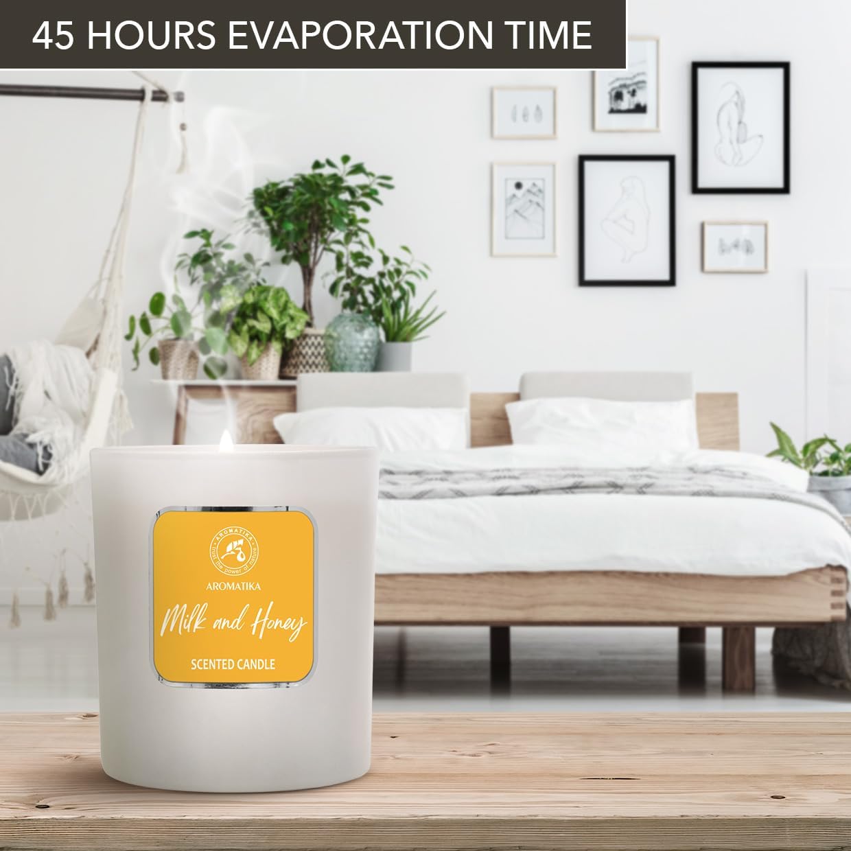 Bougie parfumée pour une ambiance chaleureuse en décoration intérieure – Image 6